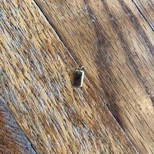 Mejuri engravable tag charm!